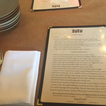 ZuZu - Here's today's menu. - Tapas Bars Near Me - Napa, California ZuZu - Here's today's menu. - Tapas Bars Near Me - Napa, California