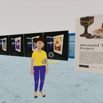 Foreverbird Studio - A virtual art gallery collaboration and NFT gallery exhibition in Decentraland - Web Design Near Me