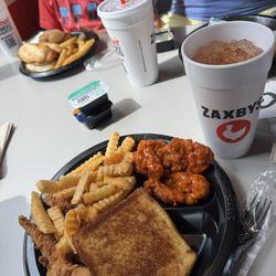 7/25/26- my dinner; wings and things.