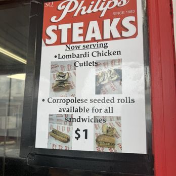 Philip's Steaks - Cheesesteaks Near Me - Philadelphia, Pennsylvania