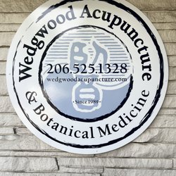 Wedgwood Acupuncture & Botanical Medicine - Clinic sign