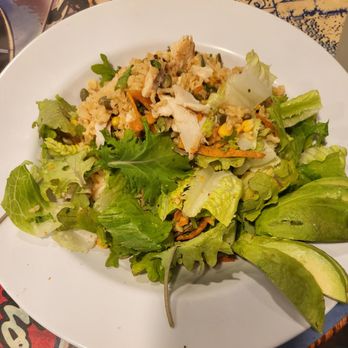 Wahoo's Fish Taco - Chipotle Salad - it's not like their picture at all - Mexican Near Me - Newport Beach, California Wahoo's Fish Taco - Chipotle Salad - it's not like their picture at all - Mexican Near Me - Newport Beach, California