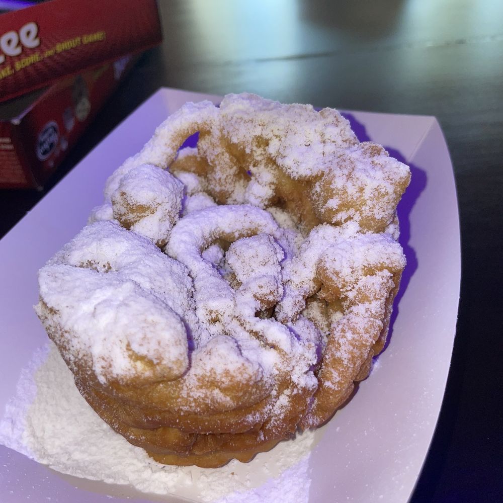 Funky Sweets - Plain Funnel Cake - Desserts Near Me - Saint Petersburg, Florida