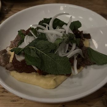 Ox And Finch - Lamb - make sure you get a bite of every ingredient together - Tapas/Small Plates Near Me - Glasgow, GLG