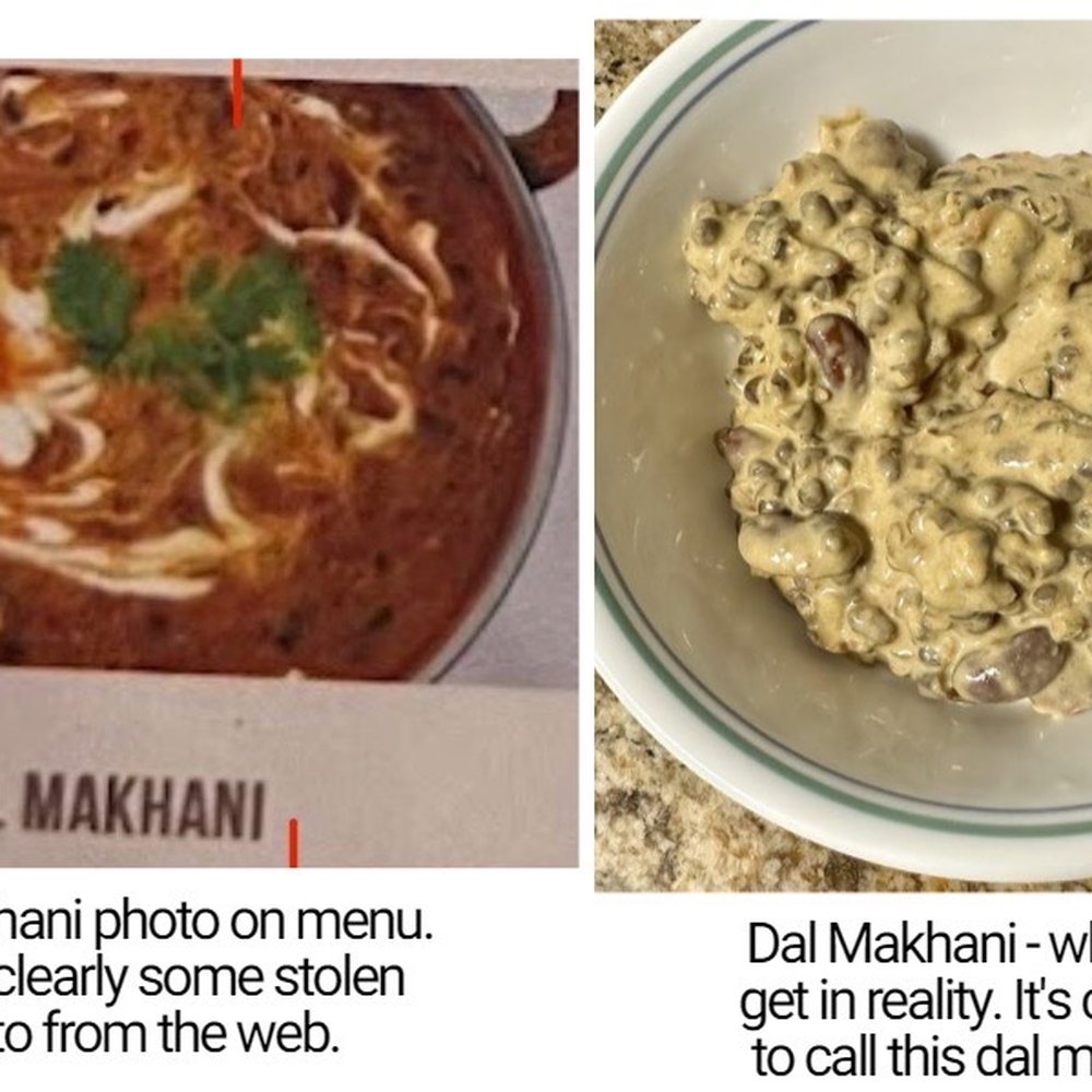 Dal makhani - fake. Dal makhani - fake.
