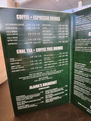 Menu photo 2 Alaina’s Coffee and Kitchen West Greenwich, RI Menu photo 2 Alaina’s Coffee and Kitchen West Greenwich, RI