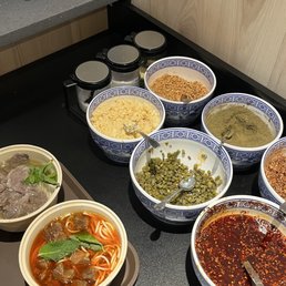 DIY condiments station DIY condiments station