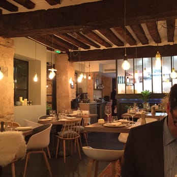 Le Christine - View from the window seat looking into the main dining room. - French Near Me - Paris, 01