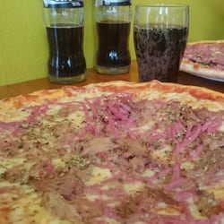 Melke's Krog - Pizza Opera som var fantastisk god.