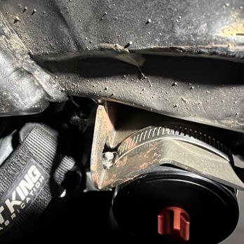Dirt King - Rusting Unpainted Bypass Bracket Example - Auto Customization Near Me - San Diego, California Dirt King - Rusting Unpainted Bypass Bracket Example - Auto Customization Near Me - San Diego, California