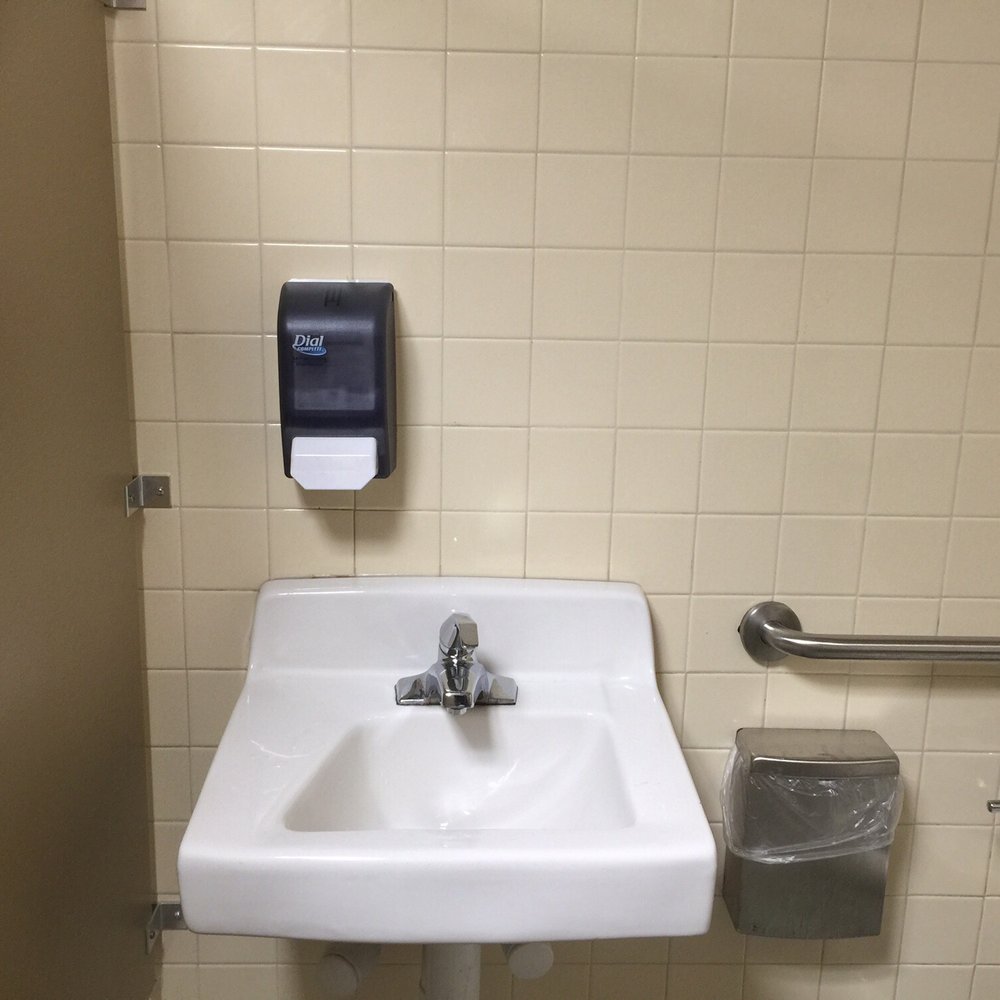 Wyndham Garden York - Good one: was brilliant enough to include a sink in the handicapable toilet, but FORGOT TO INCLUDE PAPER TOWELS! - Hotels Near Me - York, Pennsylvania