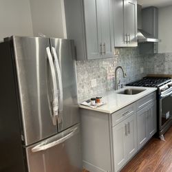 MRBK Inc. - Kitchen installation backsplash countertop cabinets tiles appliances remodel