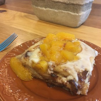 SweetArt - Peach Cinnamon Roll - ughhhhhhhhh so freaking good - Bakeries Near Me - Saint Louis, Missouri SweetArt - Peach Cinnamon Roll - ughhhhhhhhh so freaking good - Bakeries Near Me - Saint Louis, Missouri