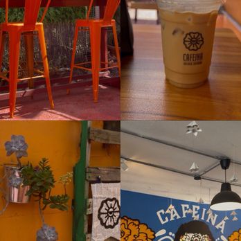 Cafeina Cafe - seating area - Cafes Near Me - San Diego, California
