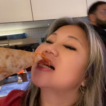 Scarr's Pizza - You get more structure to bite if you fold it in half (so it doesn't flop around) - Pizza Near Me - New York, New York Scarr's Pizza - You get more structure to bite if you fold it in half (so it doesn't flop around) - Pizza Near Me - New York, New York