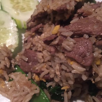 Sea Thai - Green curry fried rice (beef) - Thai Near Me - Brooklyn, New York Sea Thai - Green curry fried rice (beef) - Thai Near Me - Brooklyn, New York