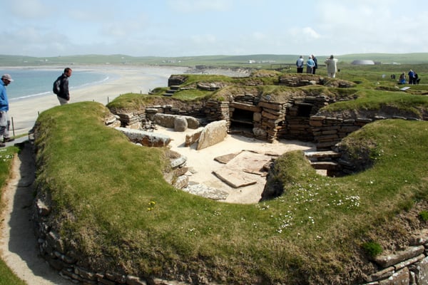 Skara Brae Prehistoric Village by null