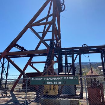Audrey Headframe Park - Parks Near Me - Jerome, Arizona