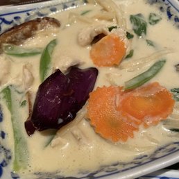 Green curry with chicken Green curry with chicken