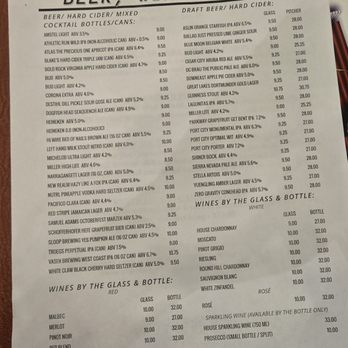 Birchmere - Amazing options for drinks. Quite the draft list! - Music Venues Near Me - Alexandria, Virginia