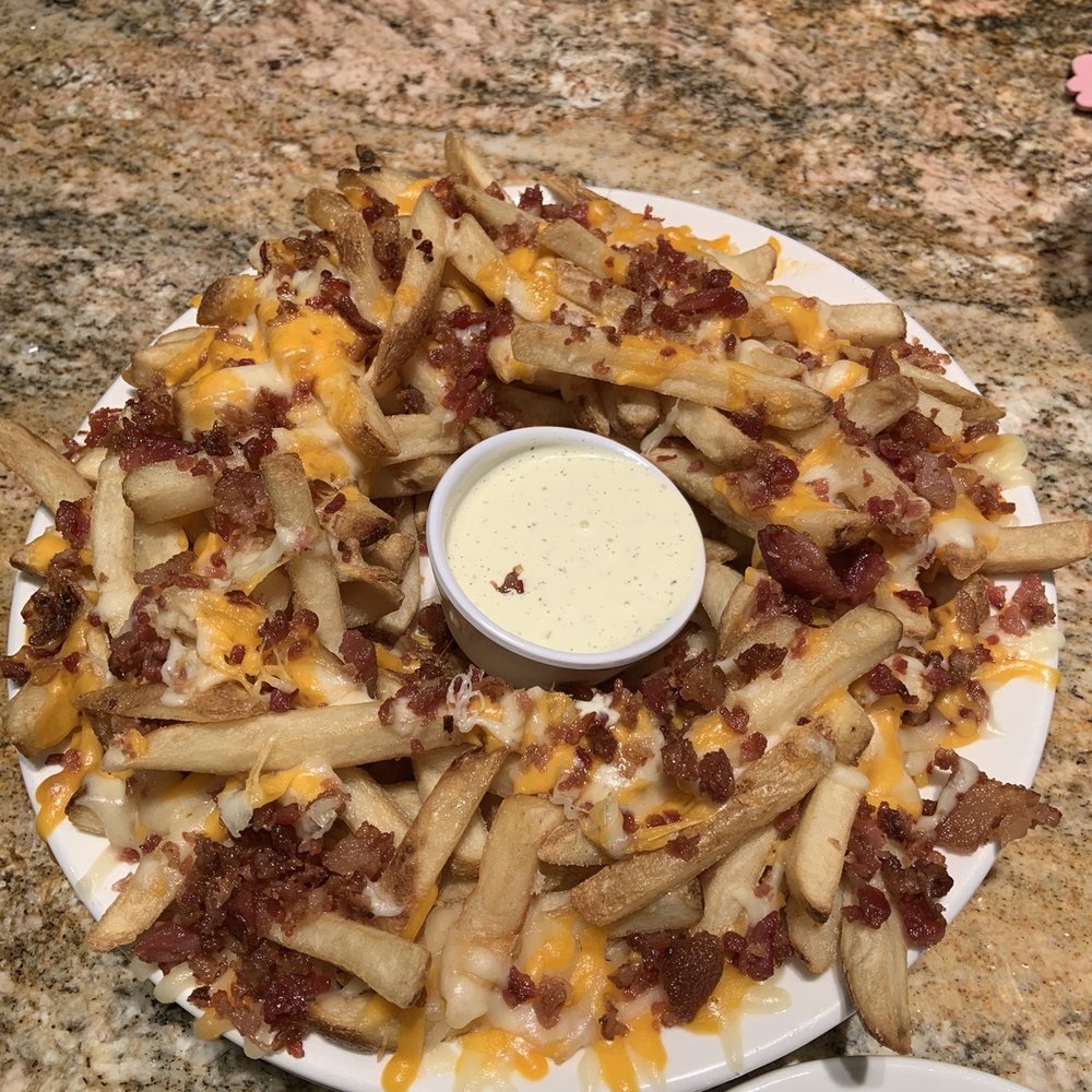 Cheddar's Scratch Kitchen - Cheese & Bacon French Fries - American Near Me - Webster, Texas Cheddar's Scratch Kitchen - Cheese & Bacon French Fries - American Near Me - Webster, Texas