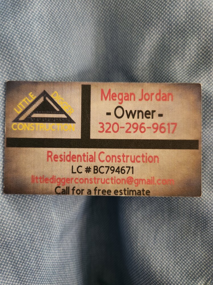 LITTLE DIGGER CONSTRUCTION Updated September 2024 Request