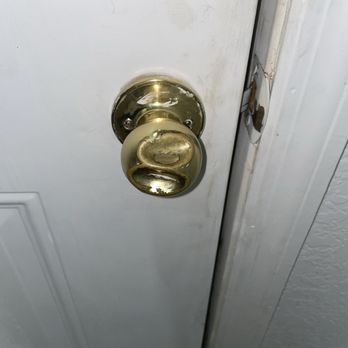 The Capitol - Damaged door knob - University Housing Near Me - Tallahassee, Florida