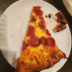 Manzano's Brick Oven Pizza - Fantastic pepperoni cups slice