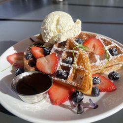 Poached Neighborhood Kitchen - Classic waffle