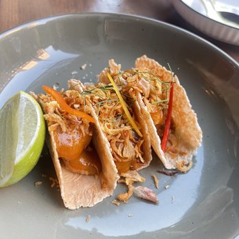 Chalong - Taro-corn fritters - Thai Near Me - New York, New York