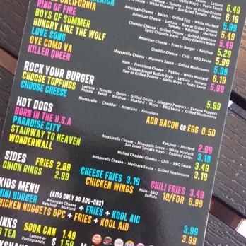 Rock That Burger - Menu - Burgers Near Me - Miami, Florida Rock That Burger - Menu - Burgers Near Me - Miami, Florida