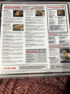 Menu photo 4 Rock N Roll Sushi Tuscaloosa, AL