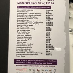 Menu page 1