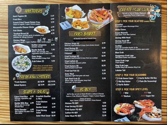 Menu photo 8 Storming Crab Ocala, FL
