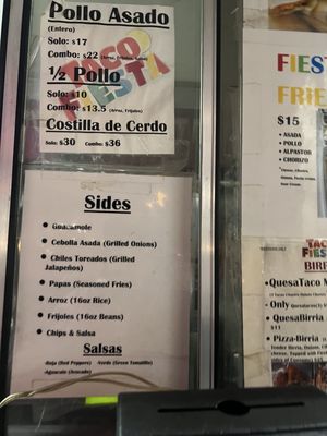 Menu photo 1 Fiesta Mexico Apopka, FL