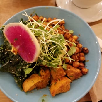 Cafe Madeline - ChickPeas &Sweet Potato Bowl - Breakfast & Brunch Near Me - Brooklyn, New York Cafe Madeline - ChickPeas &Sweet Potato Bowl - Breakfast & Brunch Near Me - Brooklyn, New York