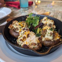 Wood Fire Trattoria - Stuffed Mushrooms