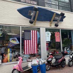Bethesda Boards - Great front of the store, can't miss it with a controversial sign or "art" hanging above the door.