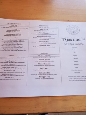 Menu photo 5 It's Juice Time Los Angeles, CA