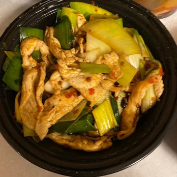 Shu Restaurant - Chicken with leeks - Szechuan Near Me - West Hartford, Connecticut Shu Restaurant - Chicken with leeks - Szechuan Near Me - West Hartford, Connecticut