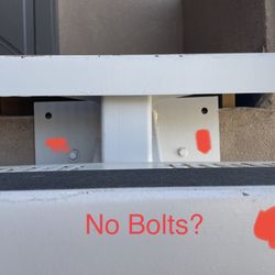 Abrazo Homes - Left hole, and wond add structural bolts