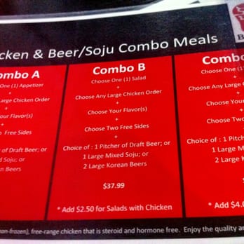 Bonchon Sunnyvale - $38 for a pitcher of soju or beer and large chicken combo. Not bad, not bad at all... - Chicken Wings Near Me - Sunnyvale, California