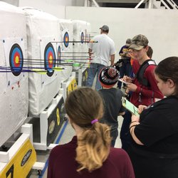 NFAA Easton Yankton Archery Center - Indoor 20yd spot range