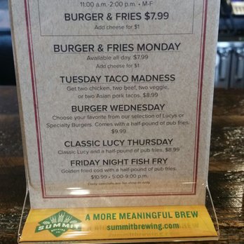 Crooked Pint Ale House - Daily specials - American Near Me - Fargo, North Dakota Crooked Pint Ale House - Daily specials - American Near Me - Fargo, North Dakota