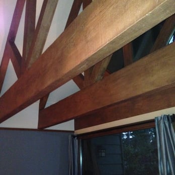 Holm Construction - Painter was able to make beams that had been previously painted white look like stained wood... looks amazing. - General Contractors Near Me - Incline Village, Nevada Holm Construction - Painter was able to make beams that had been previously painted white look like stained wood... looks amazing. - General Contractors Near Me - Incline Village, Nevada