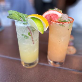 Congregation Brewery & Cocina - Mocktails: Mojito & Ginger Mint Paloma. - Pubs Near Me - Pasadena, California
