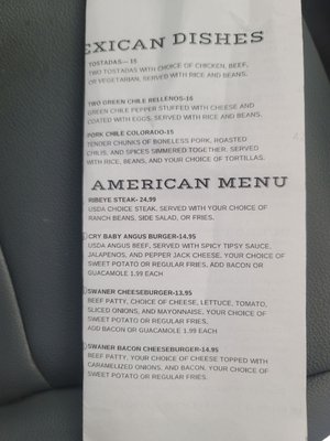 Menu photo 6 The Tipsy Burro Cantina & Grill Willows, CA