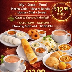INDIA KITCHEN - EVERY SAT & SUN
8AM - 12