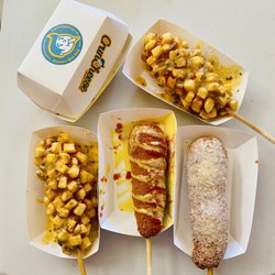 Cruncheese - Las Vegas - Mozzarella/hotdog, Potato/Mozzarella, Porato/hotdog, Rice cake