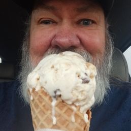 It's dessert, delish turtle trax ice cream.